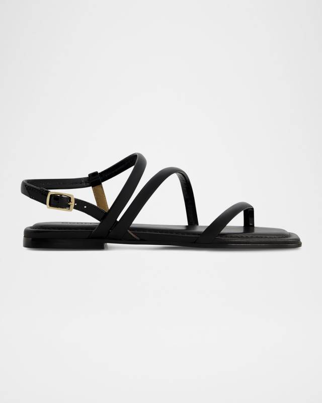 Odessa Patent Thong Slingback Sandals